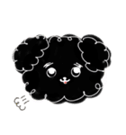 私たちの天ちゃん4ヶ月～黒トイプードル～（個別スタンプ：40）