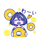 夏のさめとうみへび（個別スタンプ：19）