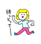 ❤️【博多弁】おかっぱ女子金髪❤️（個別スタンプ：8）