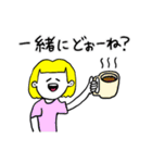 ❤️【博多弁】おかっぱ女子金髪❤️（個別スタンプ：18）