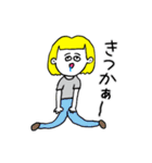 ❤️【博多弁】おかっぱ女子金髪❤️（個別スタンプ：35）