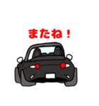 黒のオープンカー（個別スタンプ：6）