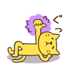ゆるい黄色猫（個別スタンプ：28）