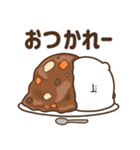 デブくま（ぐうたら）（個別スタンプ：37）