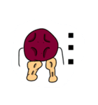 新しい新キャラ   梅干し君（個別スタンプ：7）