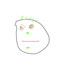 2歳の娘が描いた絵（個別スタンプ：8）