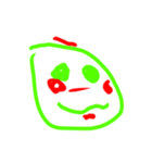 2歳の娘が描いた絵（個別スタンプ：14）