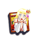 頑張る巫女お姉さん  HG3（個別スタンプ：5）