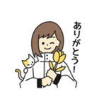 【ものてら】ルナ＆ステラ（個別スタンプ：4）