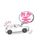 SUV自動車しろっきー君（個別スタンプ：32）