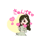 可愛いキャラクター✌️（個別スタンプ：4）
