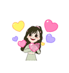 可愛いキャラクター✌️（個別スタンプ：5）