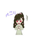 可愛いキャラクター✌️（個別スタンプ：11）