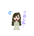 可愛いキャラクター✌️（個別スタンプ：13）