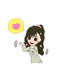 可愛いキャラクター✌️（個別スタンプ：14）