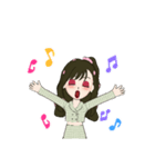可愛いキャラクター✌️（個別スタンプ：15）