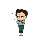 裾短め清楚系男子（個別スタンプ：7）