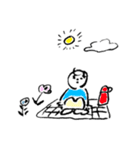 ゆるやかな暮らしスタンプ（個別スタンプ：6）