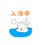 夏の雪だるま（個別スタンプ：13）