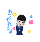 真面目な学生 アバター（個別スタンプ：4）