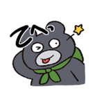 どろぼうくまさん（個別スタンプ：20）
