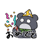 どろぼうくまさん（個別スタンプ：28）