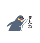 コウテイペンギンのコッピー（個別スタンプ：4）