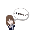 フランス語で日常会話〜その2（個別スタンプ：16）