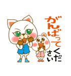 日常敬語｜日常挨拶｜かわいい敬語｜猫熊（個別スタンプ：10）