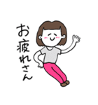 ❤️【京都弁】おかっぱ女子DB❤️（個別スタンプ：23）