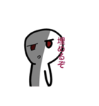 マシュマロ人形(影‪(ᯅ̈ )/‬)（個別スタンプ：10）