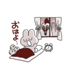 もちうさぎ大福（個別スタンプ：1）