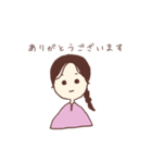 女の子たちです。（個別スタンプ：2）