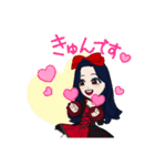 フラメンコ好きの女だよ♡（個別スタンプ：3）