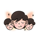 ジャオネンと虹の髪（個別スタンプ：9）