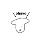 のんびりどうぶつ。（個別スタンプ：1）