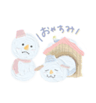 ゆきんこ雪だるま（個別スタンプ：8）