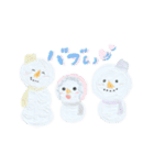 ゆきんこ雪だるま（個別スタンプ：14）