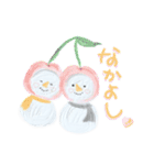 ゆきんこ雪だるま（個別スタンプ：22）