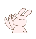 もちもちうさぎらびゅ（個別スタンプ：8）