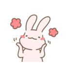 もちもちうさぎらびゅ（個別スタンプ：9）