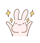 もちもちうさぎらびゅ（個別スタンプ：28）