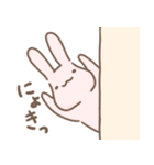 もちもちうさぎらびゅ（個別スタンプ：30）