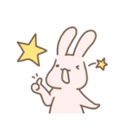 もちもちうさぎらびゅ（個別スタンプ：36）