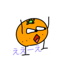 みかん星人を作りました（個別スタンプ：4）