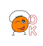 みかん星人を作りました（個別スタンプ：12）