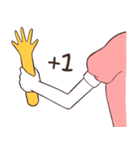 ピンク先輩とブルー看護師さん（個別スタンプ：39）