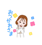 女の子のLINE LIFE（個別スタンプ：4）