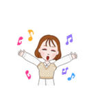 女の子のLINE LIFE（個別スタンプ：13）