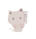 ねこ．ねこ．（個別スタンプ：1）